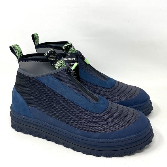 💖MEGA SALE💖Converse Pro Leather X2 Trek Blue Black High Top Mens 171841C - Picture 2 of 10